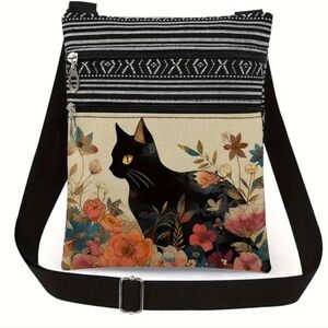 CAT Crossbody Bohemian Style Colorful Bag